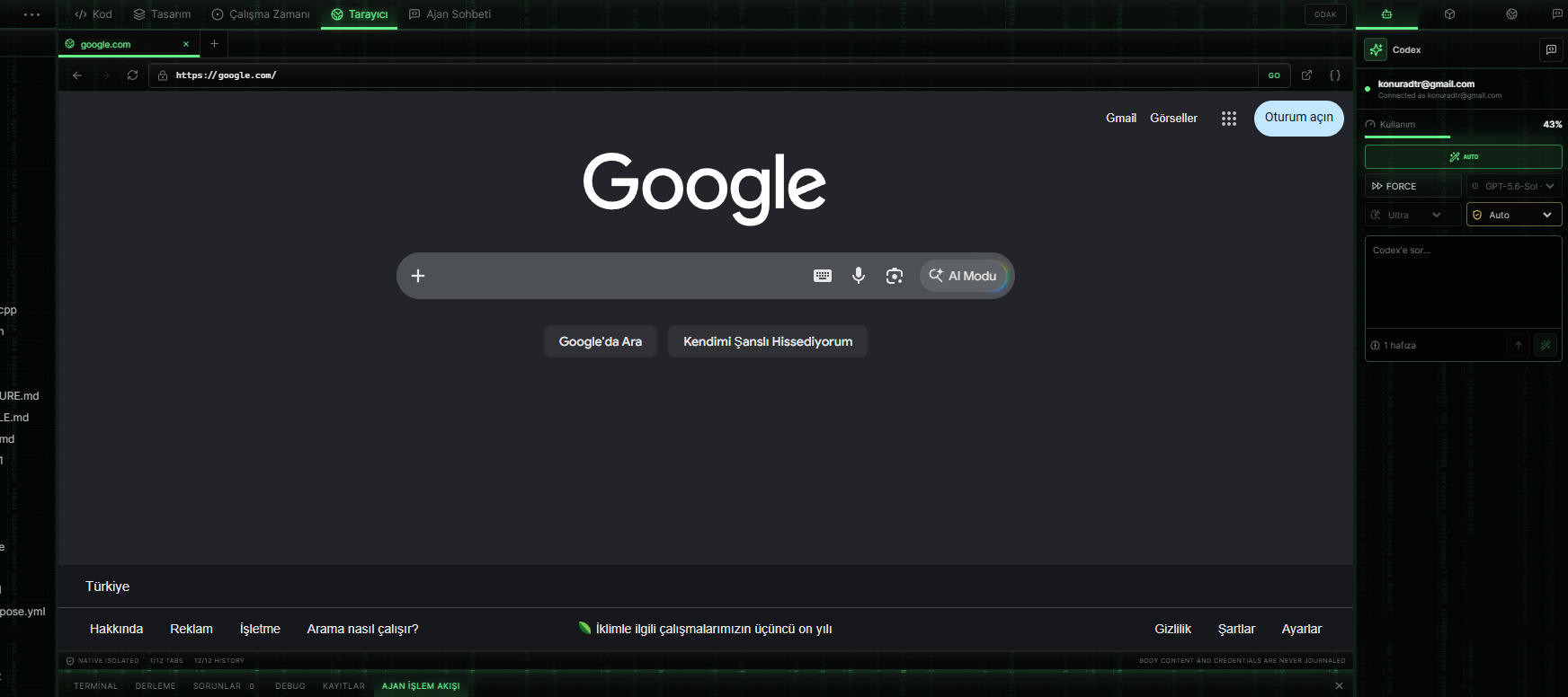 VYQRO browser integration